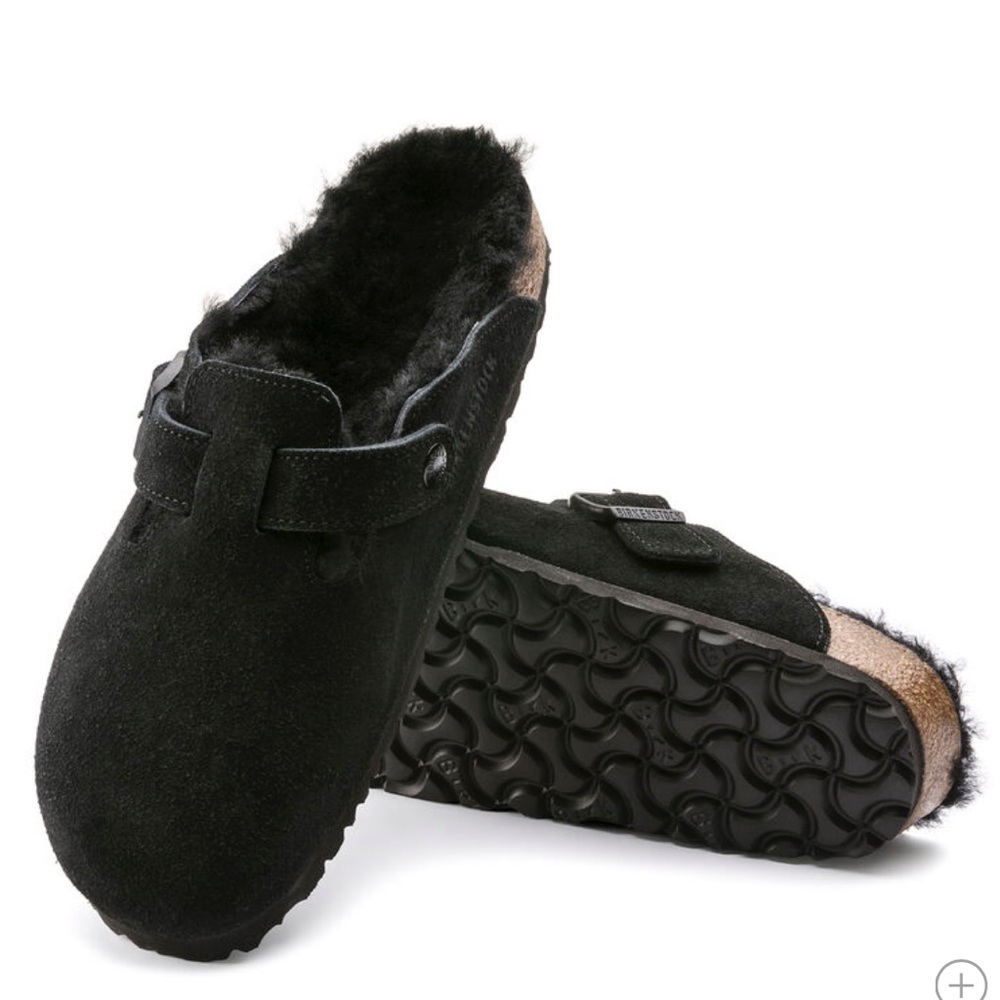 Birkenstock Boston Shearling Black EU 42